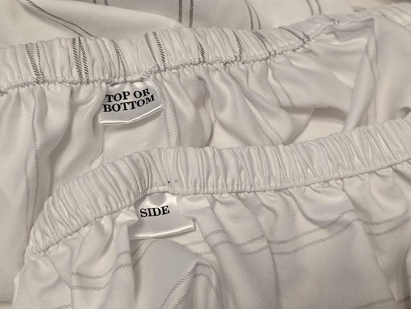 3. Plahta s kojom se nećete morati mučiti da skužite koja strana ide gdje