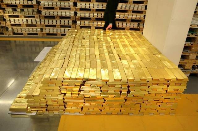 10. Zlato vrijedno 1,6 milijardi dolara