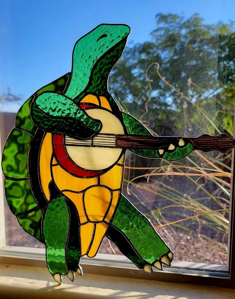 24. Raspjevana kornjačica