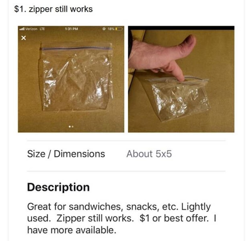 9. Plastične vrećice za pohranu raznih stvari