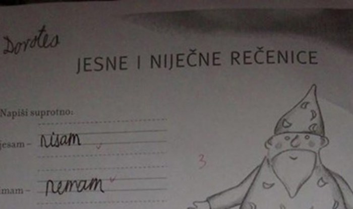 Odgovor učenice izaziva lavinu reakcija na mrežama, ono kad dijete zna hrvatski bolje od učiteljice