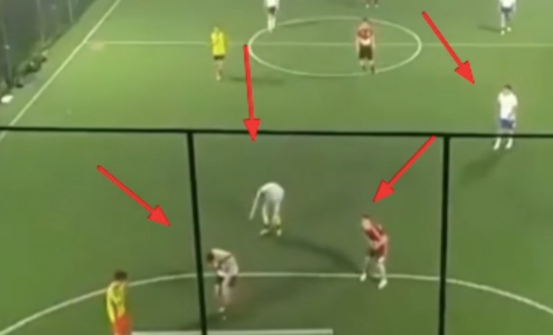 Snimka s nogometne utakmice hit je na mrežama, za sve je kriv urnebesan promašaj jednog igrača