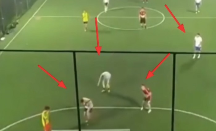 Snimka s nogometne utakmice hit je na mrežama, za sve je kriv urnebesan promašaj jednog igrača