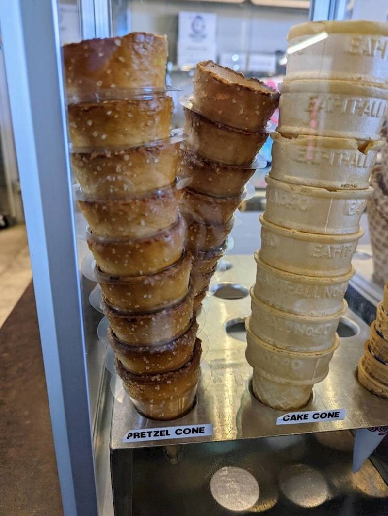 16. Kornet od slanca i od kolača