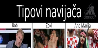 Fora o tipovima hrvatskih navijača je hit na Fejsu, istovremeno je urnebesna i skroz istinita