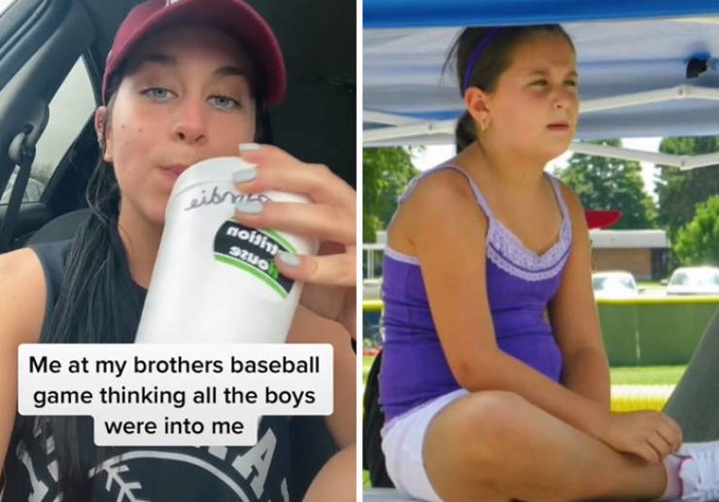 Ja na bratovoj košarkaškoj tekmi, misleći kako se sviđam svim dečkima