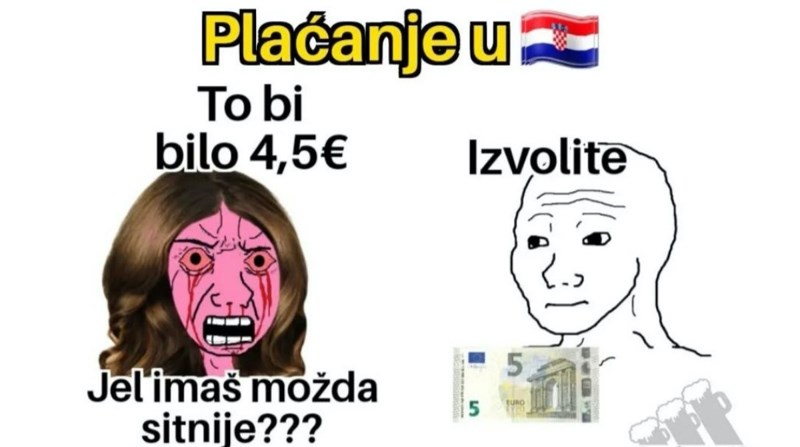 Cijeli Balkan smije se fori o razlici u plaćanju u Hrvatskoj i BiH, morate vidjeti ovaj hit