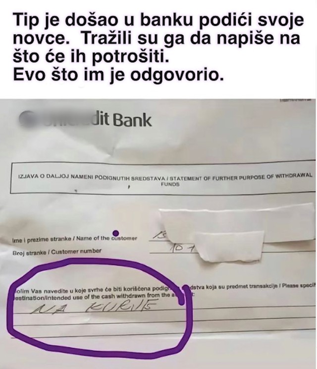 Njegov novac, njegova pravila...