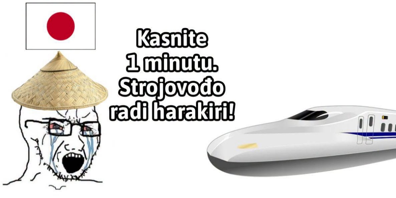 Fora pokazuje kako na kašnjenje vlakova reagiraju Japanci, a kako Hrvati. Urnebesna je i pogođena!