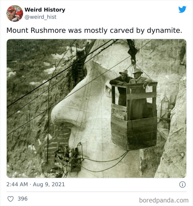 39. Klesanje Mount Rushmorea