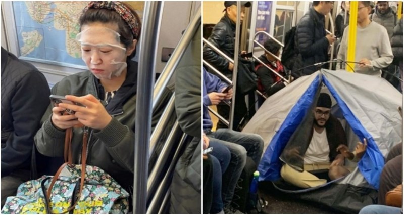 20+ ekstremno čudnih likova i situacija koje su ljudi uočili u podzemnoj željeznici
