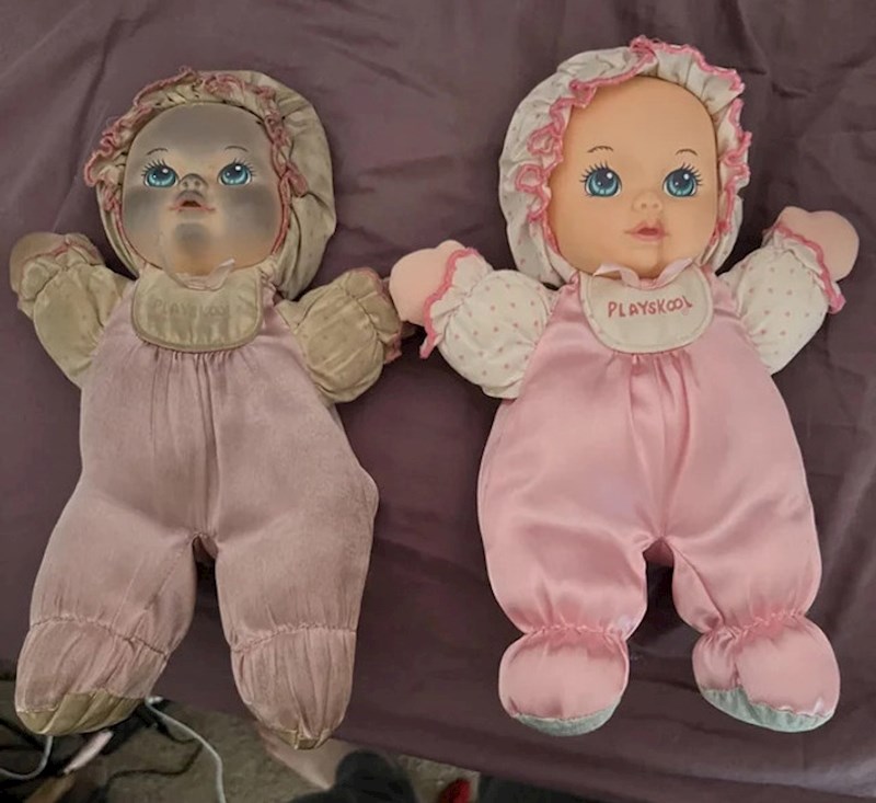 5. Lutkica koju sam obožavala kao klinka i ista takva potpuno nova koju sam našla online