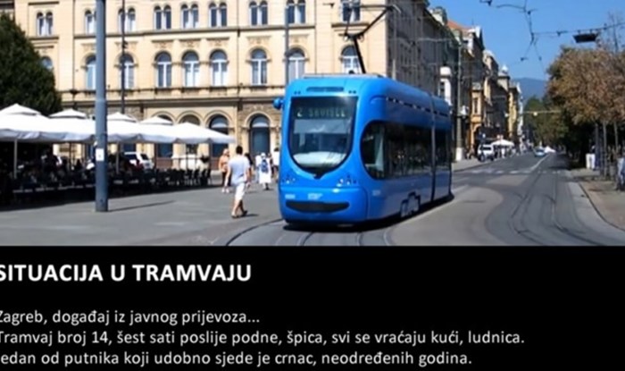 BORBA PUTNIKA U 14-ici: Cijeli tramvaj vrištao od smijeha na spuštanje bahatoj rasistici!