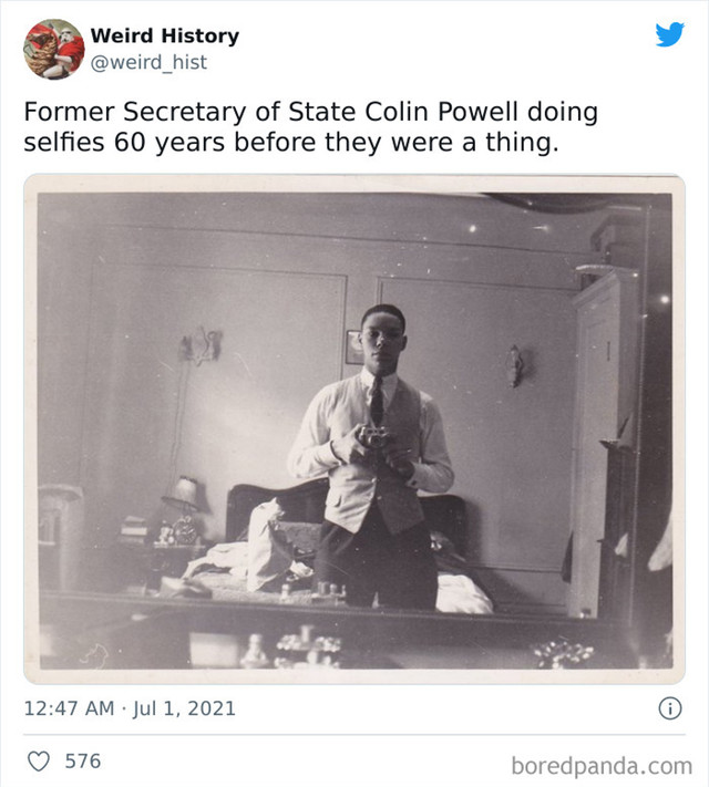 5. Selfie Colina Powella