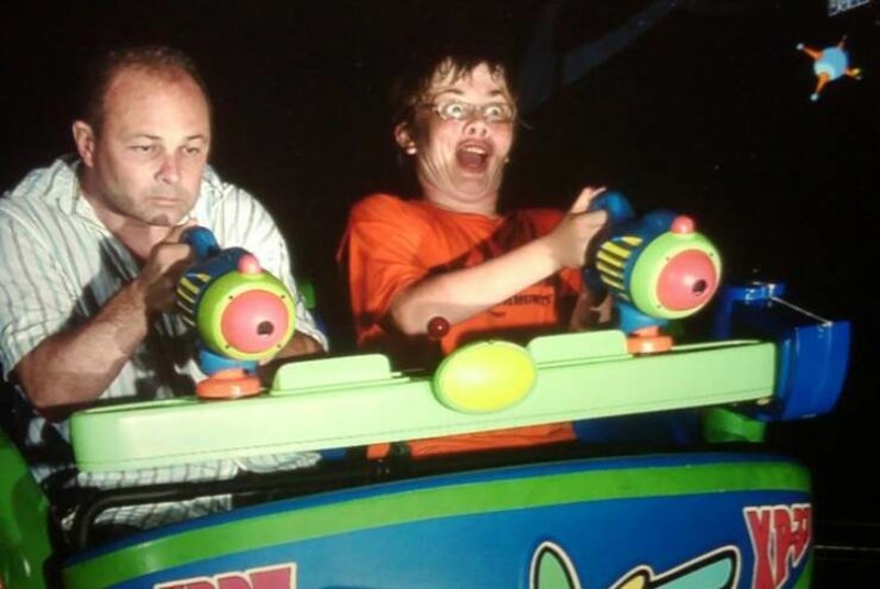 16. Moj tata i ja u Disneylandu