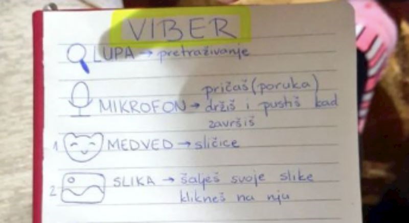 Unuka je baki napisala upute za korištenje Vibera, njezin šalabahter hit je u cijeloj regiji