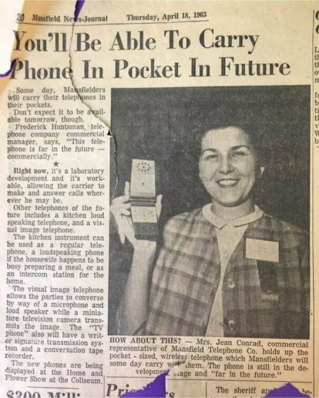 11. Džepni telefon iz 1963.