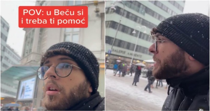 Tip je pokazao što se dogodi kad Balkanac traži pomoć u Beču, video je urnebesan i istinit