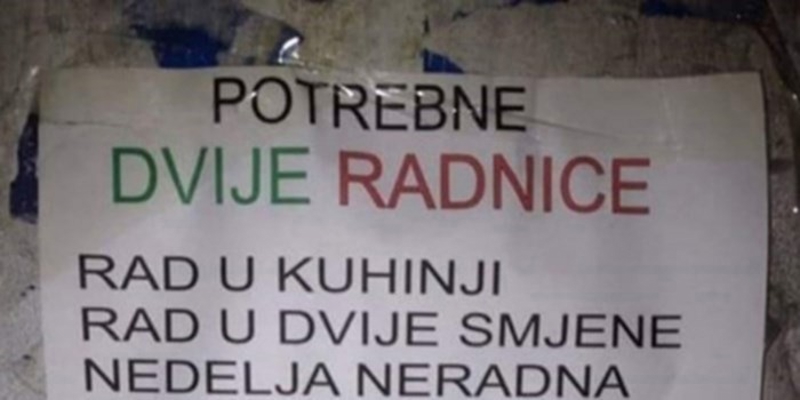 Vlasnik restorana u BiH traži radnice za kuhinju, iskreno je istaknuo kakve žene ne dolaze u obzir