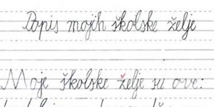 Djeca su morala napisati svoje želje za narednu školsku godinu, rad ovog učenika odmah je postao hit