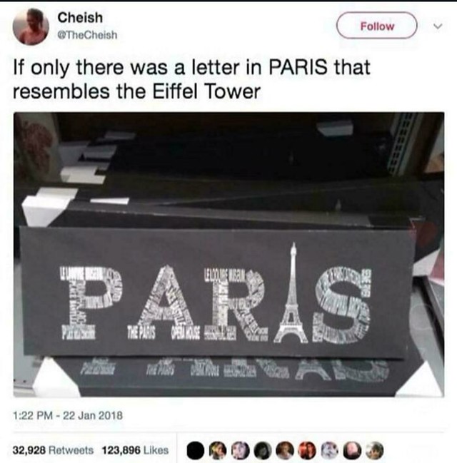 Pariz ili P-toranj-ris?