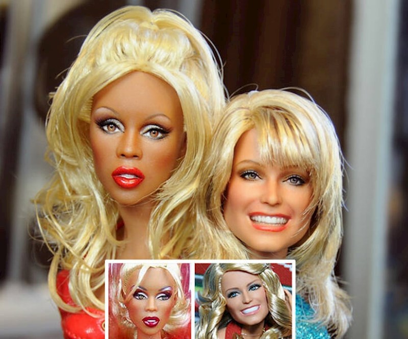 Rupaul i Farrah Fawcett