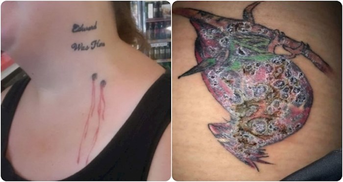 Ovih 17 ljudi dali su se u ruke amaterima i završili s užasnim tetovažama, neke fotke boli gledati