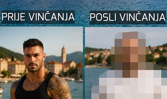 Fora pokazuje kako muškarci izgledaju prije, a kako nakon što se ožene. Urnebesna je i skroz točna!