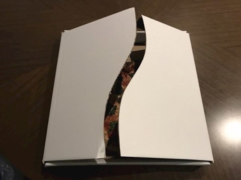 14. Zanimljiv način otvaranja pizza kutije