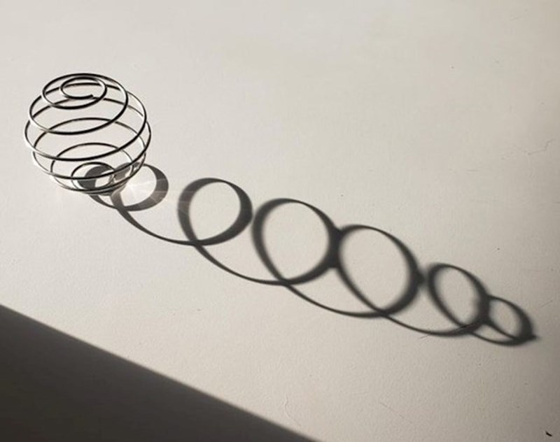 5. Feder proizvodi zanimljivu sjenu