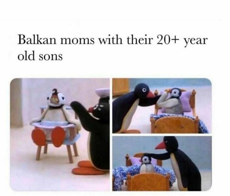 2. Balkanske mame s njihovim 20+ godišnjim sinovima: