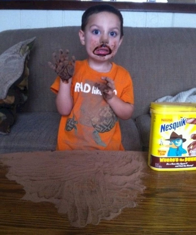 14. Ma on je pravi mali umjetnik