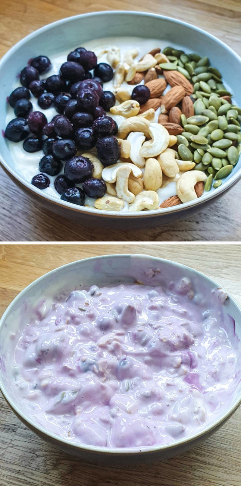 5. Neki ljudi pomiješaju voće, jogurt i orašaste plodove, a nekima se to gadi