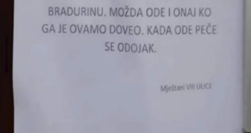 Mještani jednog sela napisali su urnebesnu zajedničku poruku i nasmijali tisuće, morate vidjeti