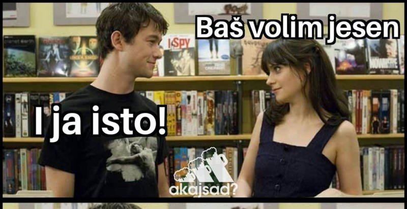 Fora pokazuje na što jesen asocira muškarce, a na što žene. Urnebesna je i totalno istinita!