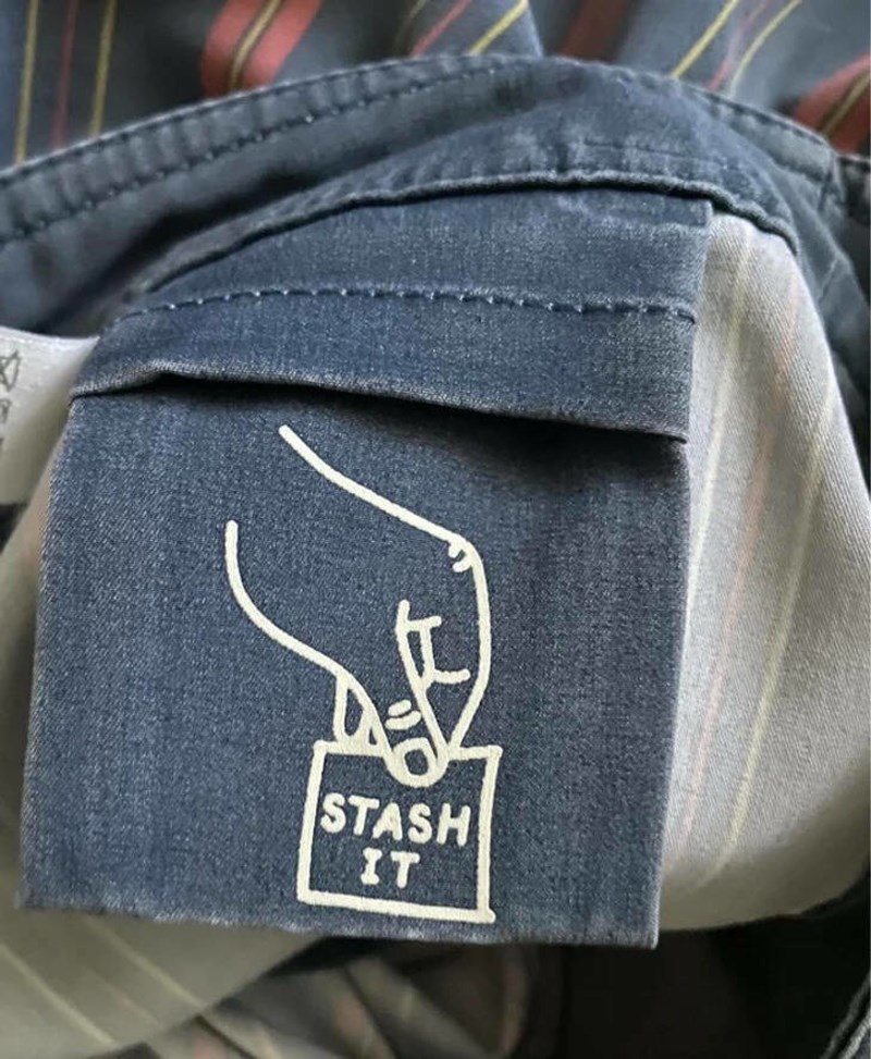 4. Tajni džep na hlačama