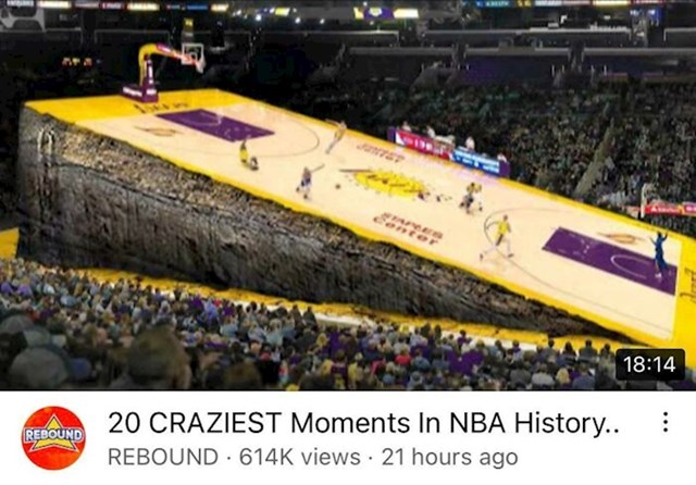 3. Vjerujemo da je bilo ludih trenutaka u povijesti NBA lige, ali ovo je ipak malo pretjerano