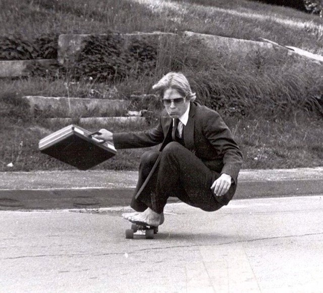 10. Vožnja skateboardom u školi Hyde, 1982.