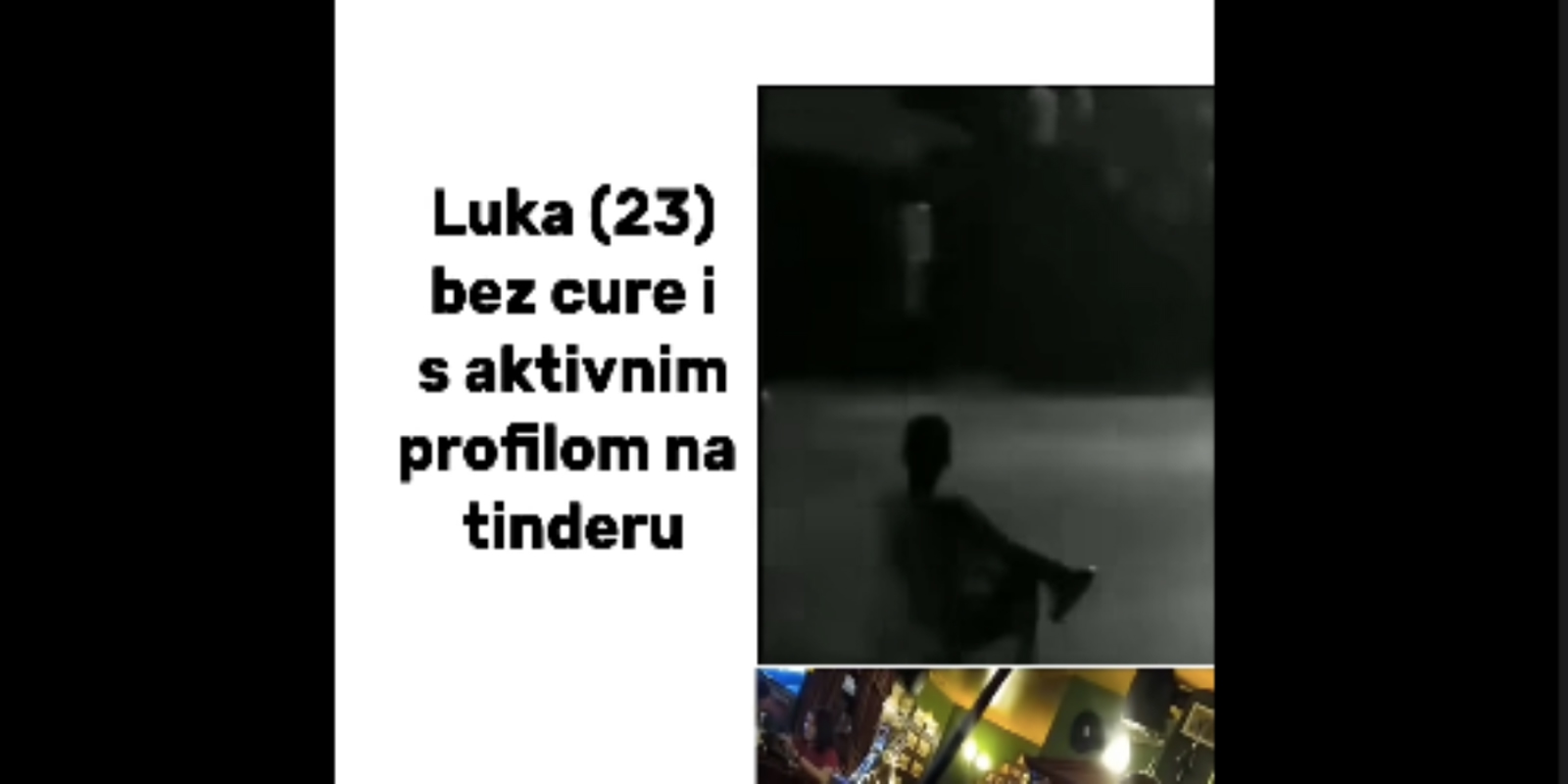 Fora o usporedbi ljubavnog života mladića i starijeg oženjenog muškarca je teški hit, morate vidjeti