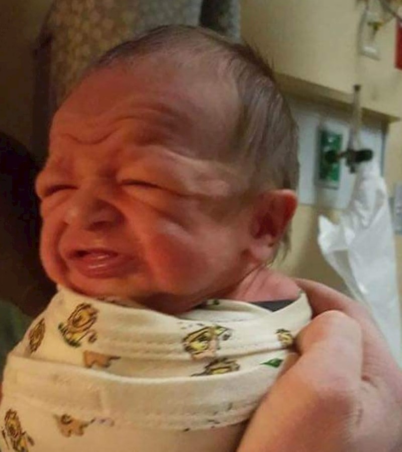 10. Ovaj bebač je spreman za mirovinu