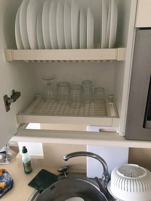 "Kupnja ovih polica za pranje suđa bio je pun pogodak."
