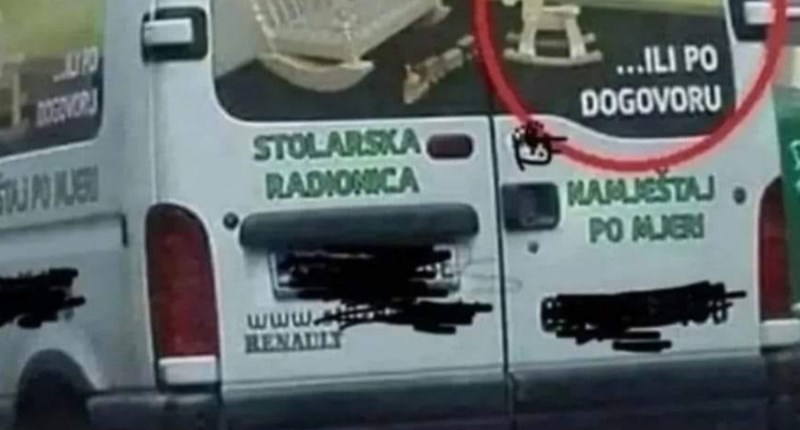 Poslovni slogan stolarske radione iz Zagreba nasmijao je cijelu regiju, fotka je teški hit na Fejsu