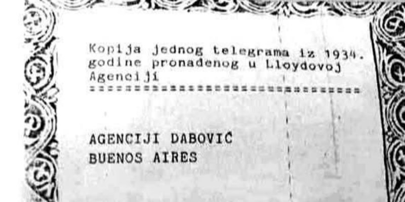 Kopija telegrama kapetana iz Dalmacije starog 91 godinu hit je na mrežama, odmah ćete vidjeti zašto