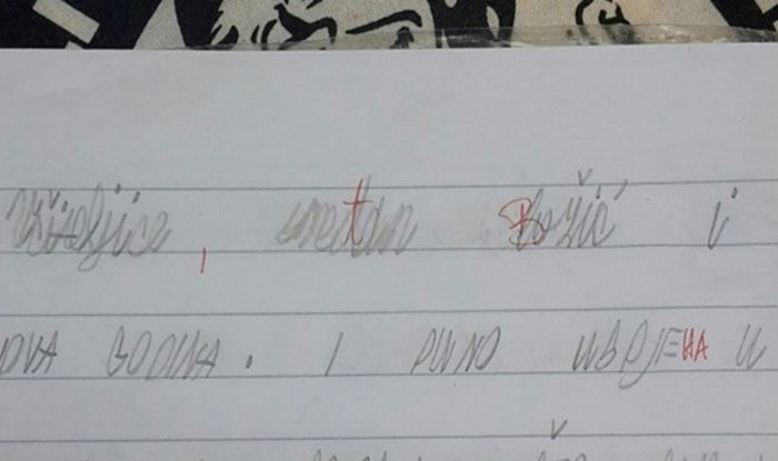 Dječak je učiteljici napisao urnebesnu božićnu čestitku, ona sigurno nije bila oduševljena