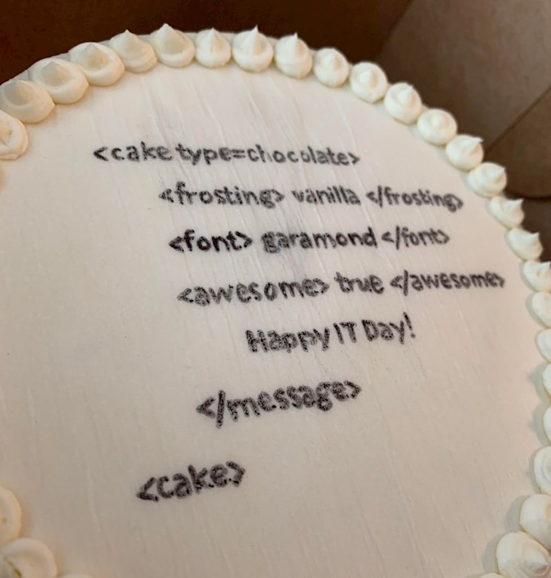 7. Torta za jednog IT-evca