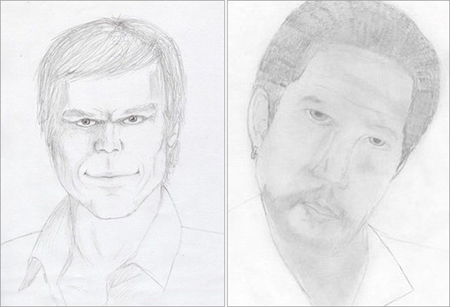 10. Michael C. Hall (Dexter) i Morgan Freeman