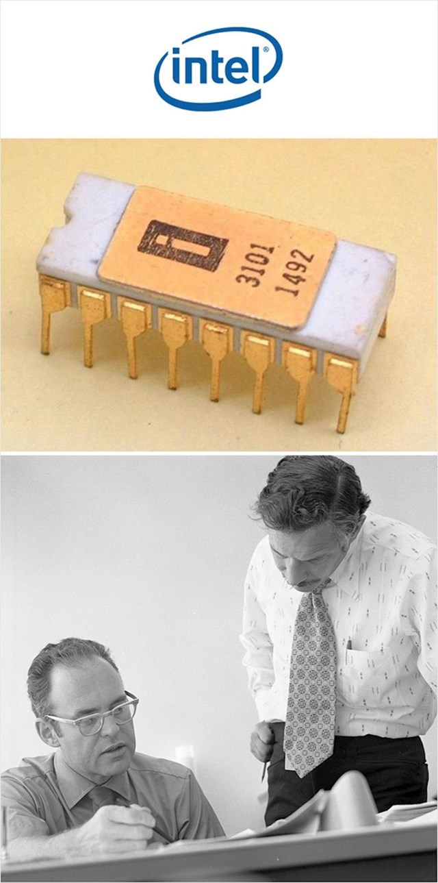 Intel memorijski čipovi (1969.)
