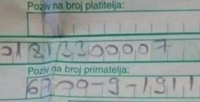Fotka nečije uplatnice već je danima hit na društvenim mrežama, odmah ćete skužiti zašto