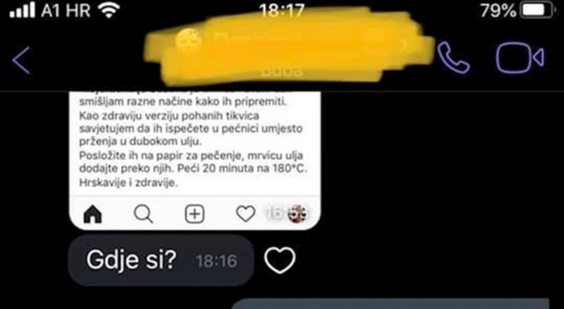 Žena je pitala muža gdje je pa dobila odgovor kojem se nije nadala niti u najluđim snovima