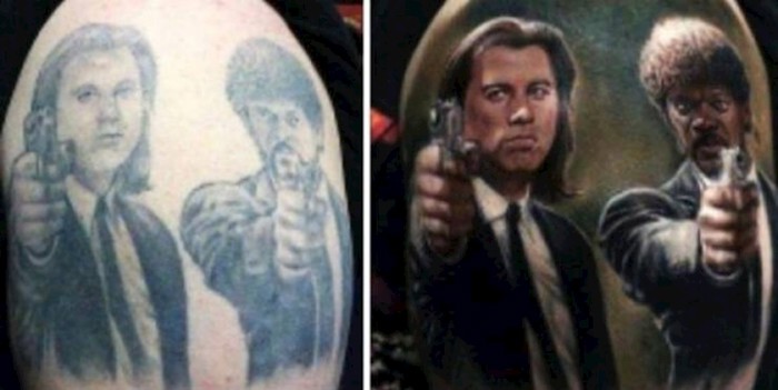 20+ puta kad su tatoo majstori uspjeli pretvoriti nakaradne tetovaže u umjetnička djela